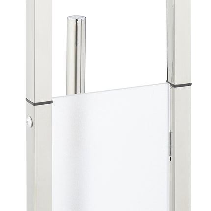 Freestanding toilet seat with shelf