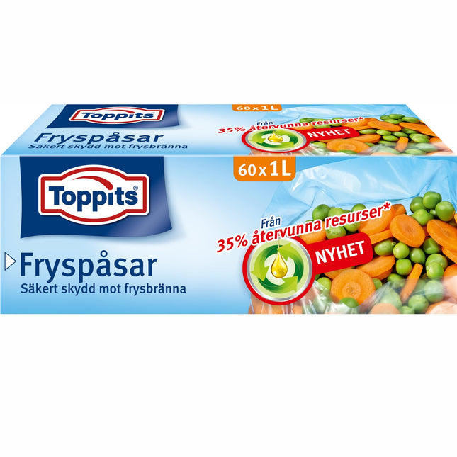 Sáčky do mrazáku 1L 60 ks (pozn. 9 ks DFP)