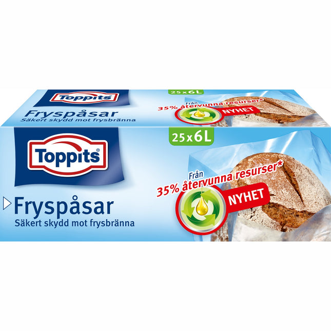 Sáčky do mrazáku 6L 25 ks (pozn. 9 ks DFP)
