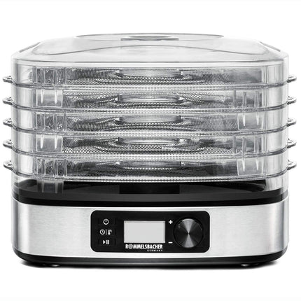 Sušička ovoce a hub DA 350 350W LCD časovač 5 pater
