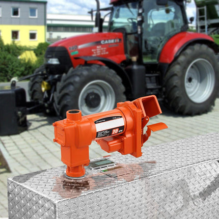 Fuel Transfer Pump, 12V DC 20 GPM, Cast Iron