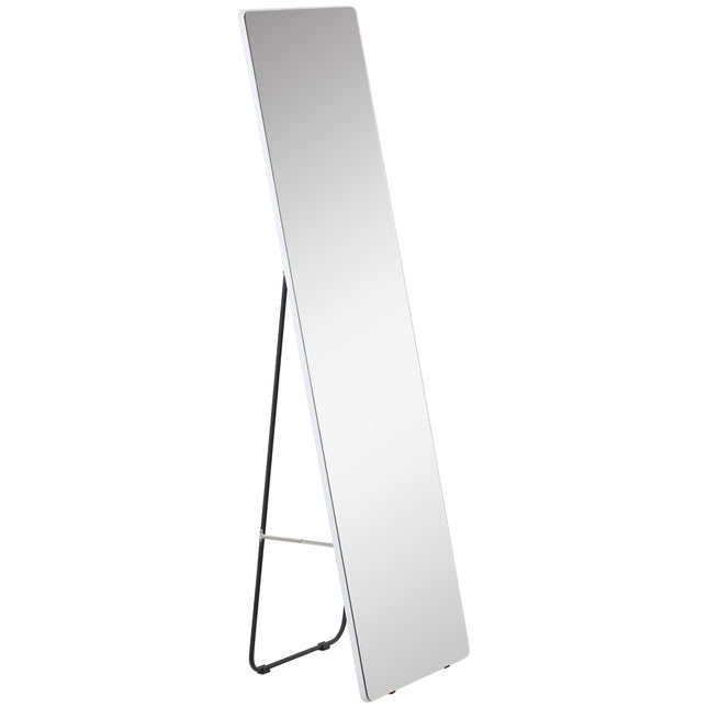 Celopostavové zrcadlo 45x160 cm stříbrná do ložnice