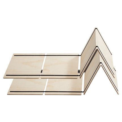 Full Size Bunkie Board, 10mm Foldable Wood Slats, 8pc
