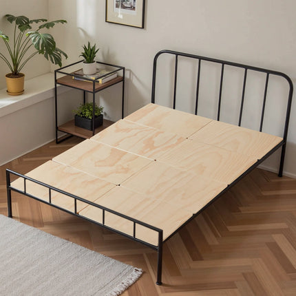 Full Size Bunkie Board, 10mm Foldable Wood Slats, 8pc