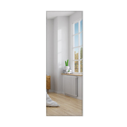 Obdélníkové nástěnné celopostavové zrcadlo s fazetou 110 x 38 cm
