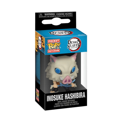 Funko Pop! přívěsek na klíče: Demon Slayer – Inosuke Hashibira, 10 cm