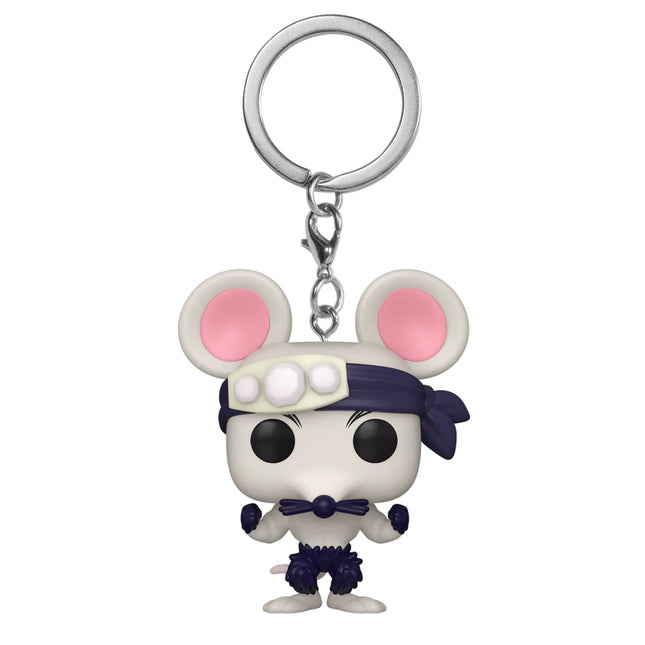 Funko Pop! přívěsek na klíče: Demon Slayer – Muscle Mouse, 10 cm