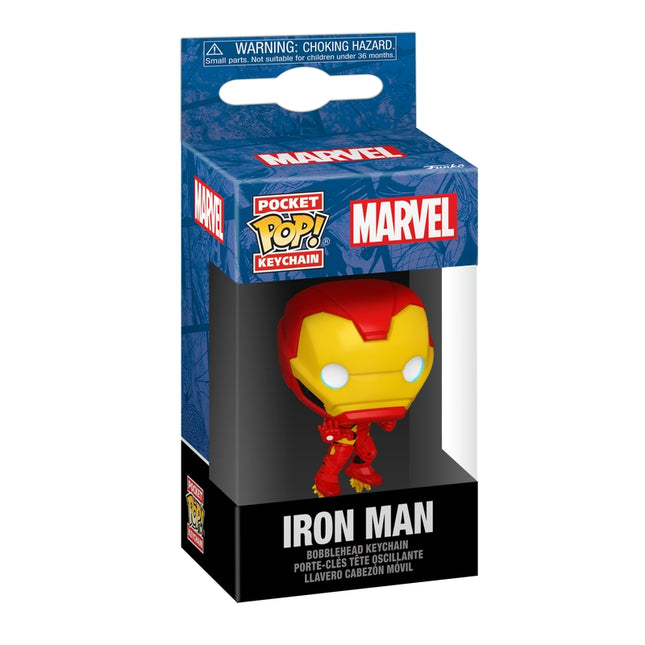 Funko Pop! přívěsek na klíče: Marvel - Iron Man