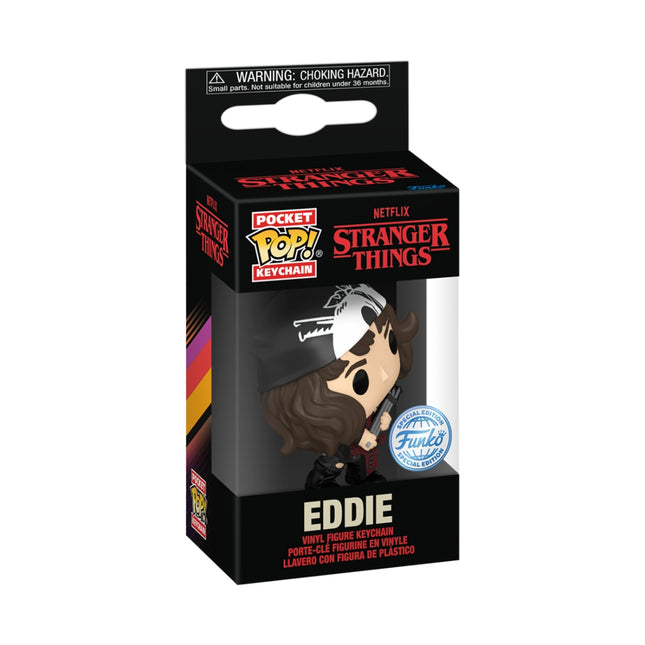 Funko Pop! Keychain: Stranger Things - Eddie, 10 Cm
