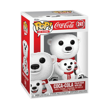 Funko Pop! vinylová figurka: medvěd Coca-Cola s mládětem