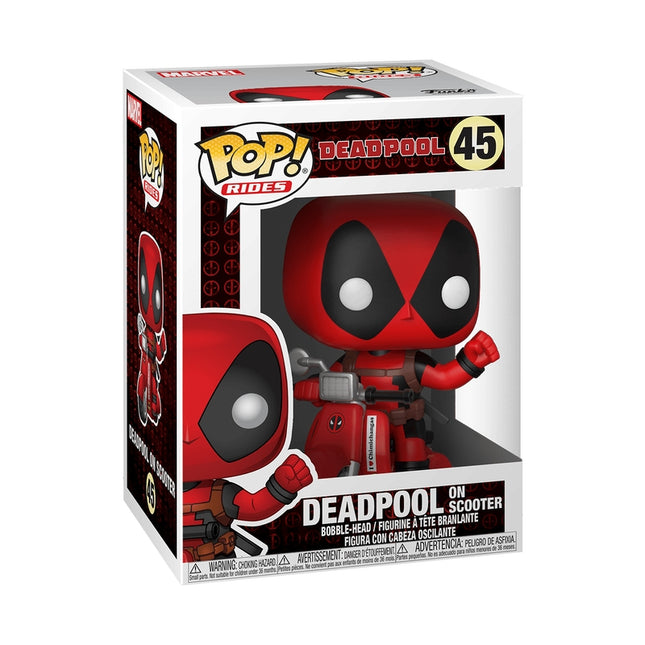 Funko Pop! vinylová figurka: Deadpool - Deadpool a skútr