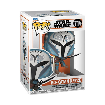 Funko Pop! vinylová figurka: The Mandalorian - Bo-Katan s Darksaberem a jetpackem