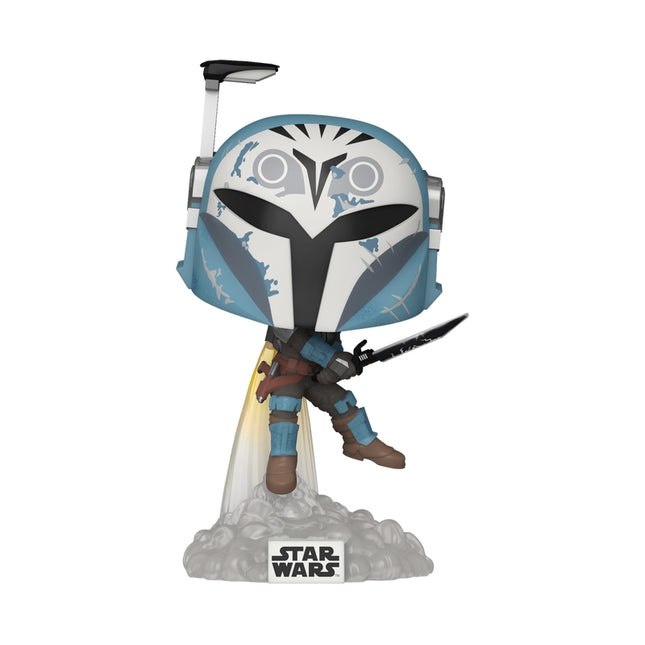 Funko Pop! vinylová figurka: The Mandalorian - Bo-Katan s Darksaberem a jetpackem