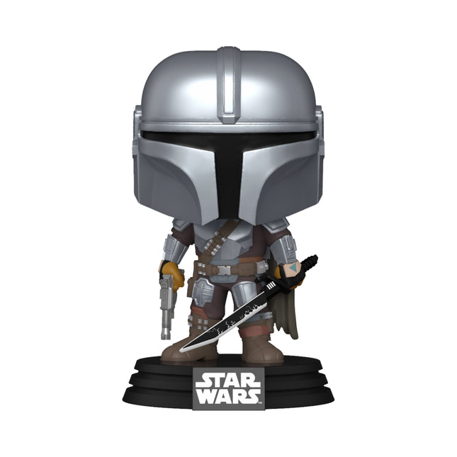 Funko Pop! vinylová figurka: The Mandalorian - Mando s Darksaberem