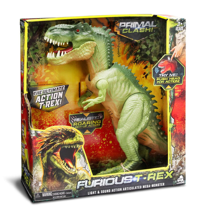 Interaktivní dinosaurus T-Rex pro děti, s řevem a zvuky