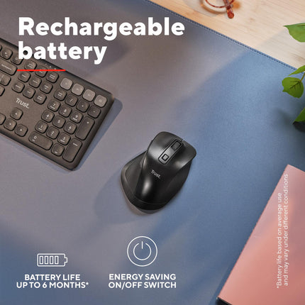 Fyda bezdrátová myš Bluetooth / RF 2.4 GHz