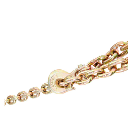 G80 Transport Binder Chain 20 Ft, 3/8 In, Grab Hooks