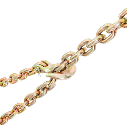 G80 Transport Binder Chain 20 Ft, 3/8 In, Grab Hooks