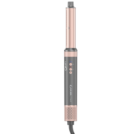 GA.MA UniQ Flow 9-in-1 Hair Multistyler 1550 W, Coanda Curlers, Ultra Ion
