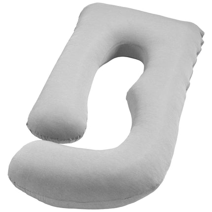 G-Shaped Pregnancy Pillow, Washable Jersey Cover