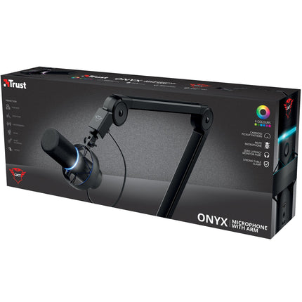 GXT 255+ Onyx mikrofon a rameno