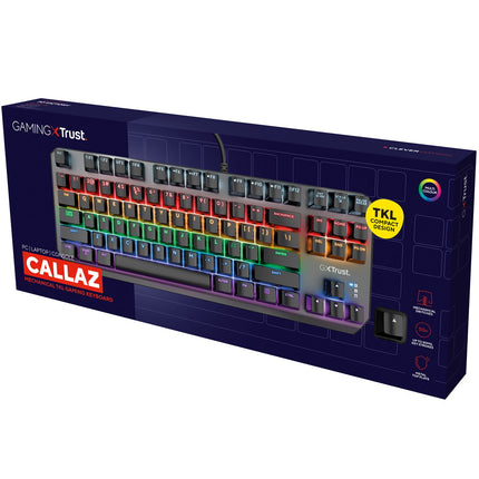 GXT 384 Callaz mechanická herní klávesnice TKL