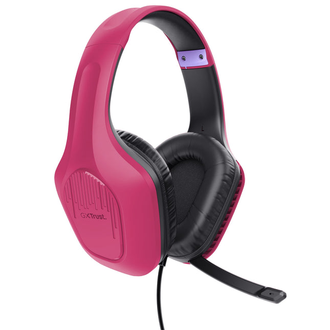 GXT 415P Zirox herní sluchátka růžová