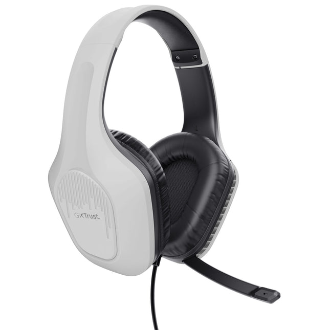 GXT 415W Zirox herní sluchátka bílá