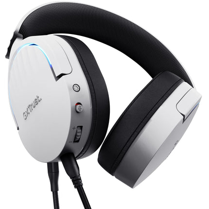GXT 490W Fayzo herní sluchátka 7.1 USB Eco bílá