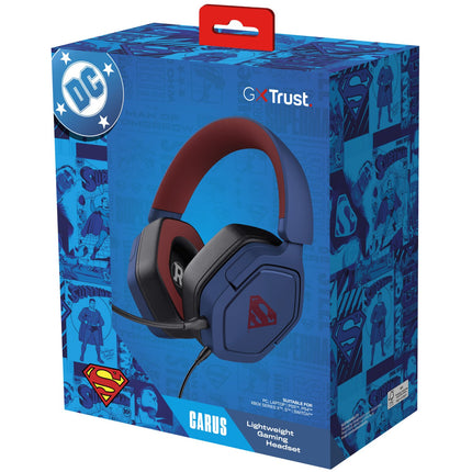 GXT 492SM Carus herní sluchátka Superman