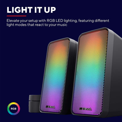 GXT 611 Wezz RGB herní reproduktory 12W
