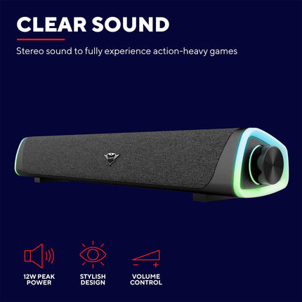 GXT 620 Axon RGB podsvícený soundbar