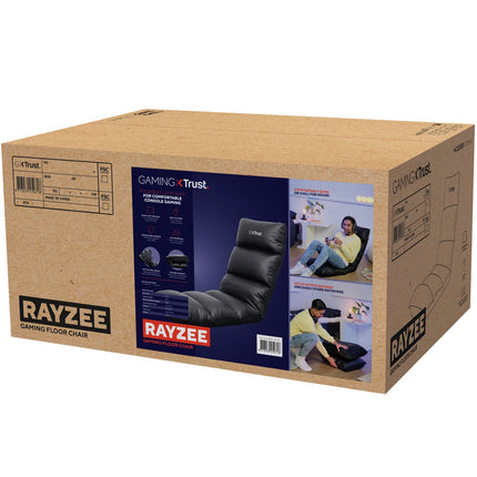 GXT 718 Rayzee Gaming chair for the floor Black