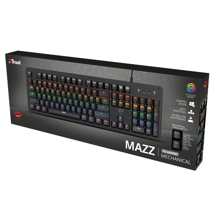 GXT 863 Mazz mechanická klávesnice Nordic