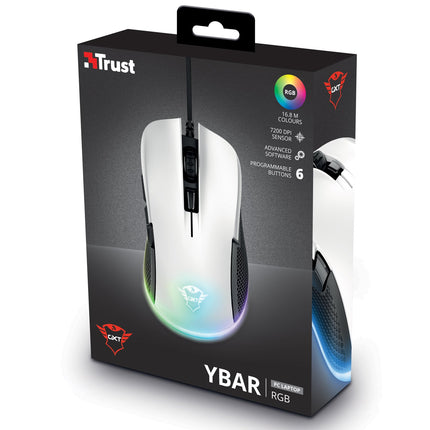 GXT 922W Ybar herní myš bílá