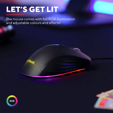 GXT 924 Ybar+ herní myš černá