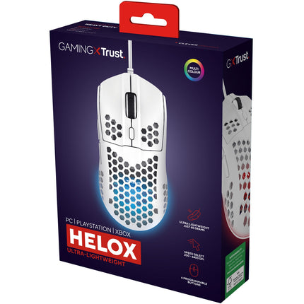 GXT 928W Helox lehká herní myš bílá