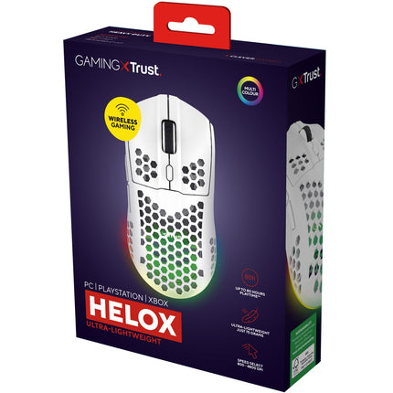 GXT 929W Helox bezdrátová lehká herní myš bílá