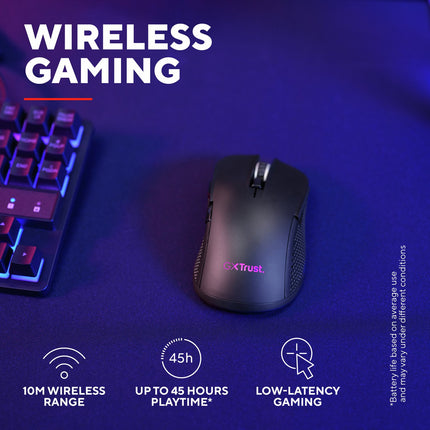 GXT 931 Ybar bezdrátová herní myš černá
