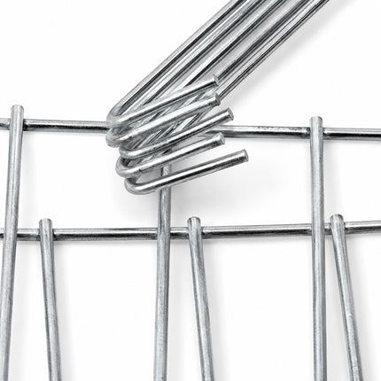 Galvanised Steel Gabion Basket, 100 x 200 x 50 cm