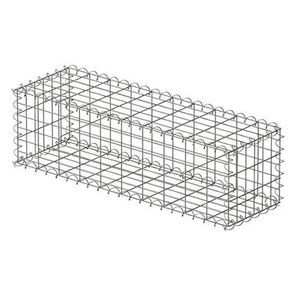 Pozinkovaný ocelový gabionový koš, 100x30x30 cm