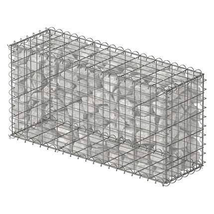 Pozinkovaný ocelový gabionový koš 100x50x30 cm