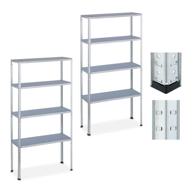 Verzinkte planken voor hoge belasting, 2 stuks