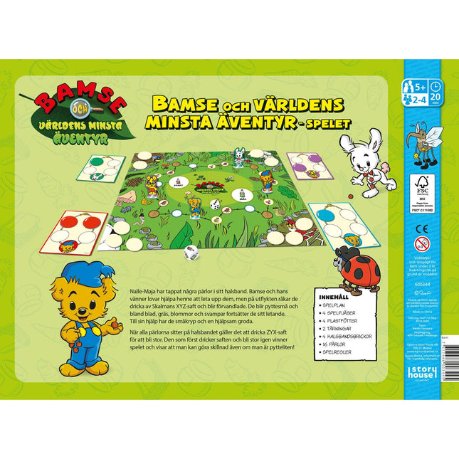 Hra Bamse a nejmenší dobrodružství světa