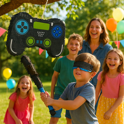 Gamer Controller Piñata Set with Bat & Mask