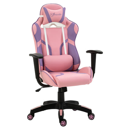 Ergonomická herní židle s nastavitelným masážním polštářem