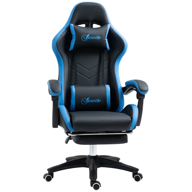 Ergonomická herní židle s bederní opěrkou a podnožkou
