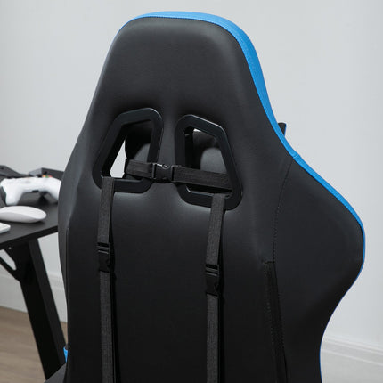 Ergonomická herní židle s bederní opěrkou a podnožkou
