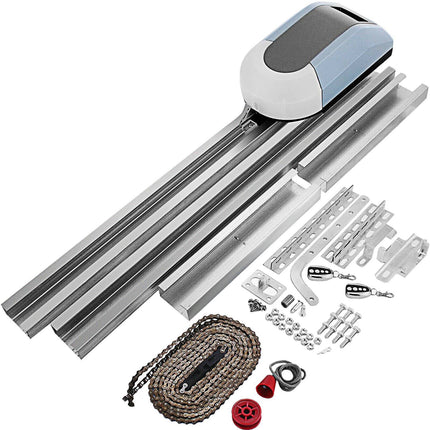 Garage Door Opener Kit, 1000N, 2 Remotes, 24V DC