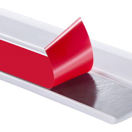 Garage Door Top and Side Seal Strip, 34 Ft TPE, White